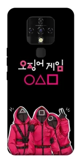 Чохол на TECNO Camon 16 SE squid game v5 фото 1 з 1