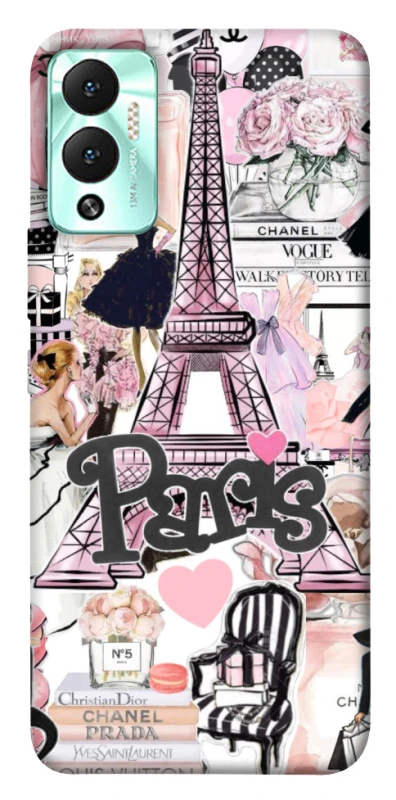 Чехол на Infinix Hot 12 Play Fashion collage ver.8 фото 1 из 1