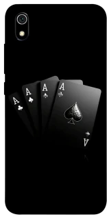 Чохол на Xiaomi Redmi 7A Black Cards фото 1 з 1