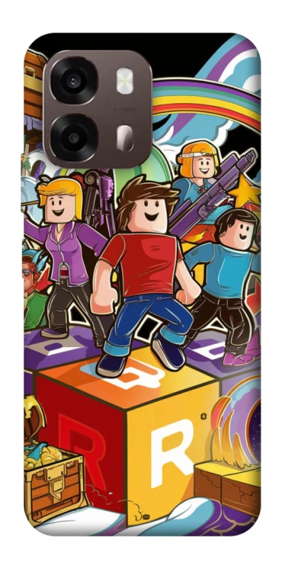 Чохол на Oppo A6 Roblox family фото 2 з 2