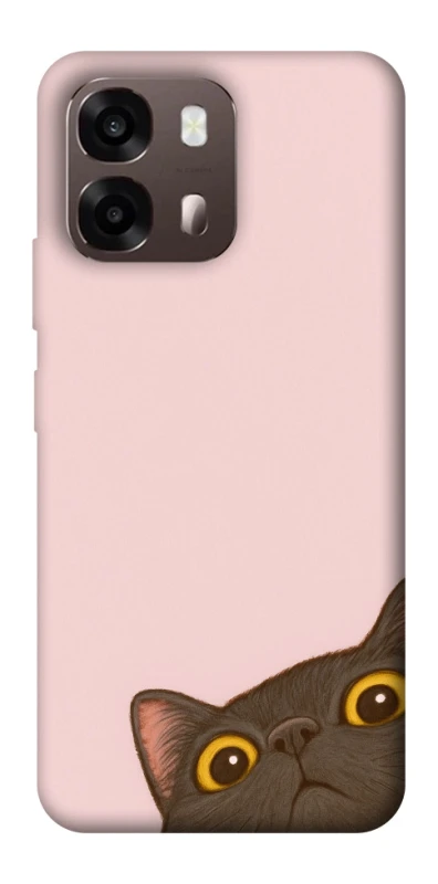Чохол на Oppo A6 Peeping cat фото 1 з 2