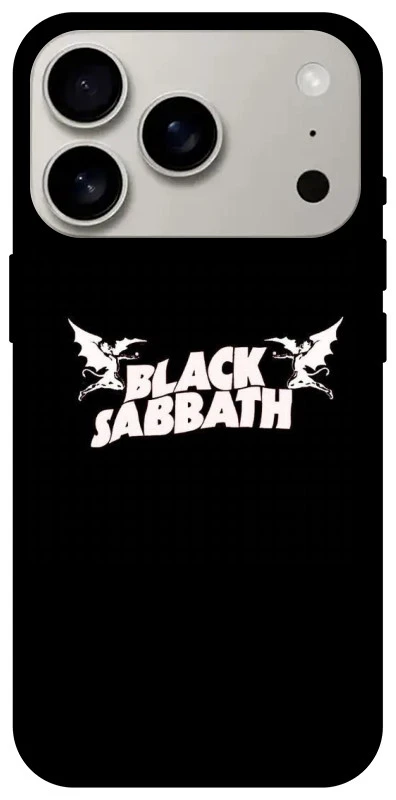 Чохол на Apple iPhone 17 Pro (6.3") Black Sabbath logo ver.2 фото 1 з 1