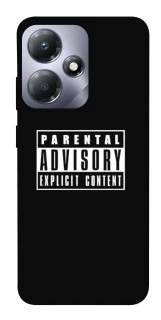 Чохол на Infinix Hot 30 Play Parental Advisory Label фото 1 з 1