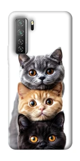 Чохол на Huawei Nova 7 SE Гарні котики фото 1 з 1