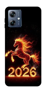 Чохол на Motorola Moto G54 Power Red Fire Horse ver.1 фото 1 з 1
