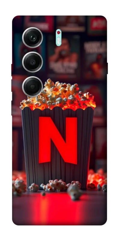Чехол на Tecno Camon 40 Pro 5G Netflix and popcorn фото 1 из 1