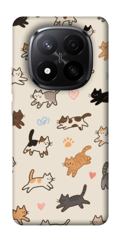 Чехол на Xiaomi Redmi Note 14 Pro+ 5G Cat style ver.2 фото 1 из 1