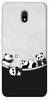 Чохол на Xiaomi Redmi 8a Four pandas фото 1 з 1