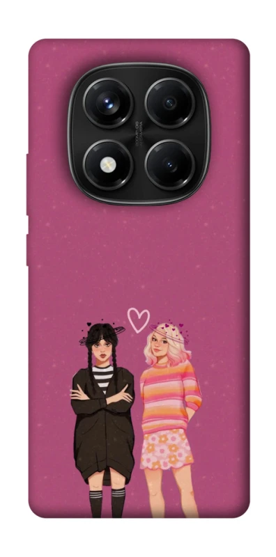 Чохол на Xiaomi Redmi Note 14 Pro 4G Raven & Rainbow Wednesday фото 1 з 1