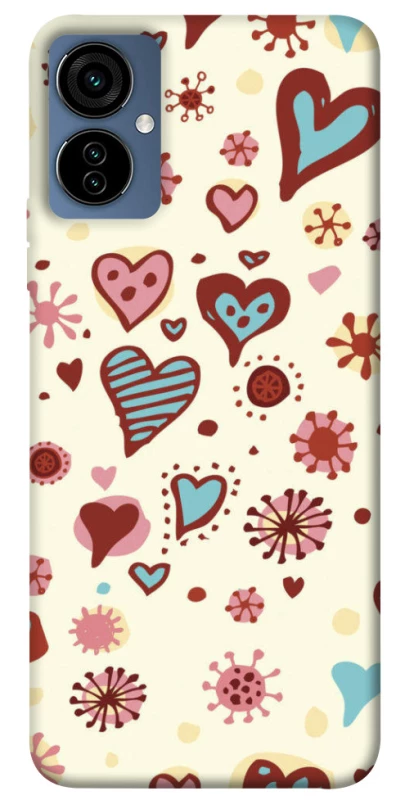 Чехол на TECNO Camon 19 Neo Pretty hearts фото 1 из 1