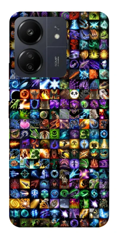 Чехол на Xiaomi Poco C65 Abilities menu ver.1 фото 1 из 1