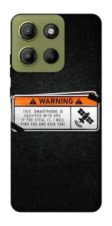 Чохол на Motorola Moto G15 4G Warning фото 1 з 1