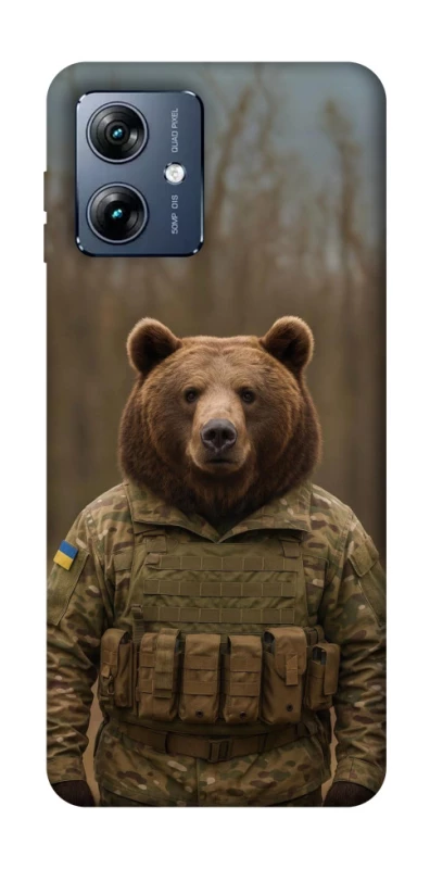 Чохол на Motorola Moto G54 Power Ведмідь захисник фото 1 з 1