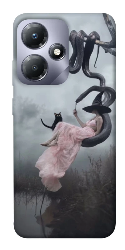 Чохол на Infinix Hot 30i Halloween Witch ver.5 фото 1 з 1