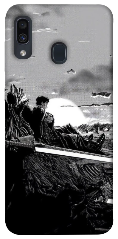 Чохол на Samsung Galaxy A20 / A30 Berserk sunset фото 1 з 1