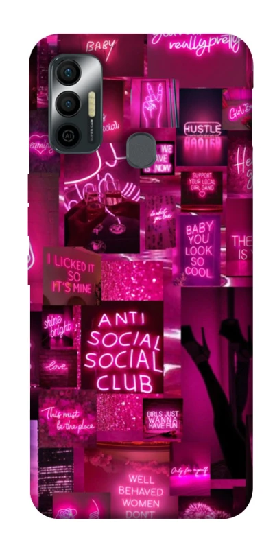 Чохол на TECNO Spark 7 Hot collage ver.7 фото 1 з 1