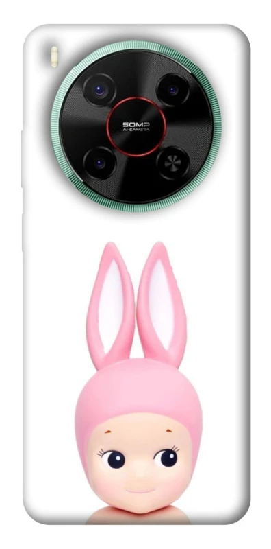 Чохол на ZTE Nubia V70 Max Minimal Bunny Peek фото 1 з 1