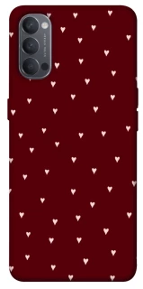 Чехол на Oppo Reno 4 Smal hearts фото 1 из 1