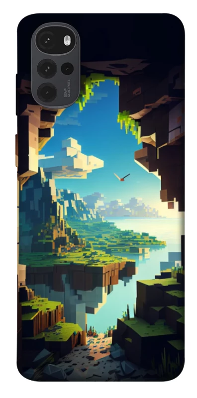 Чохол на Motorola Moto G22 Minecraft sunrise фото 1 з 1