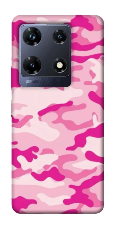 Чехол на Infinix Note 30 Pro camouflage pink фото 1 из 1