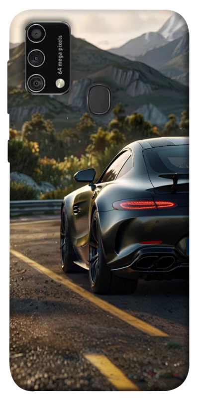 Чехол на Samsung Galaxy M21s Car in the mountains фото 1 из 1