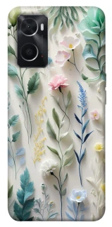 Чехол на Oppo A76 4G Floral design ver.3 фото 1 из 1