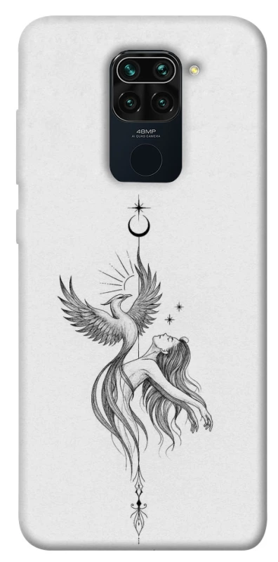 Чехол на Xiaomi Redmi Note 9 / Redmi 10X Tattoo ver.10 фото 1 из 1