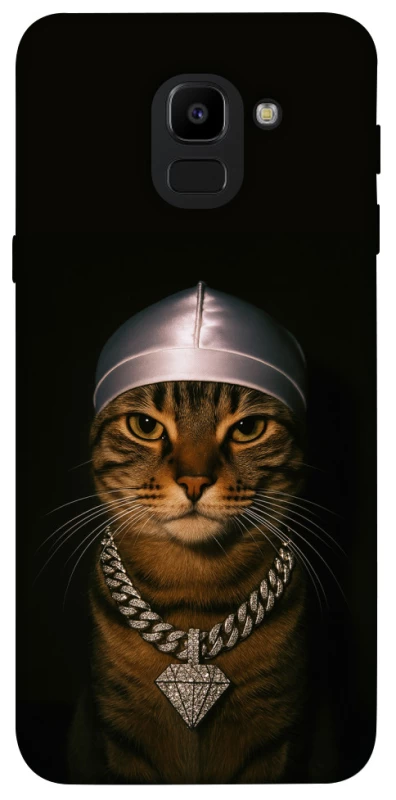 Чохол на Samsung J600F Galaxy J6 (2018) Cat in Bling фото 1 з 1