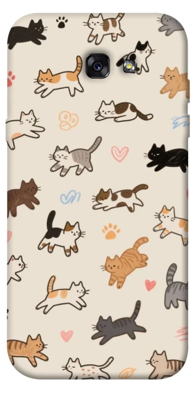 Чохол на Samsung A720 Galaxy A7 (2017) Cat style ver.2 фото 1 з 1