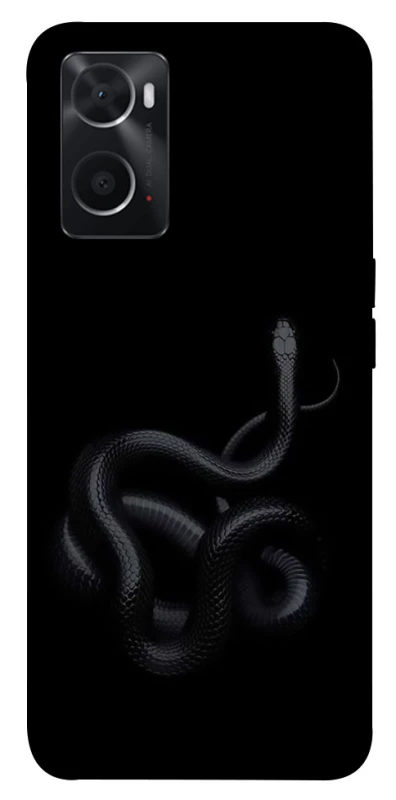 Чехол на Oppo A76 4G Black snake фото 1 из 1