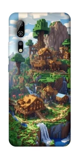 Чохол на ZTE Axon 10 Pro Minecraft universe фото 1 з 1