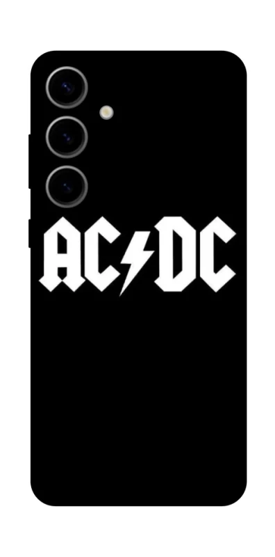 Чехол на Samsung Galaxy S25 AC/DC logo фото 1 Чехол на Samsung Galaxy S25 AC/DC logo фото 1 из 1