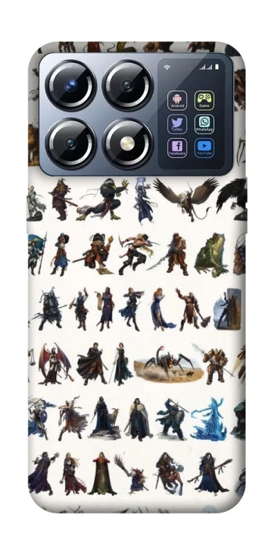 Чехол на Xiaomi POCO X8 Pro Character Selection фото 1 из 1