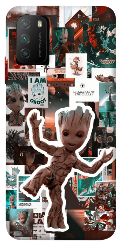 Чехол на Xiaomi Poco M3 Mini Groot v2 фото 1 из 1