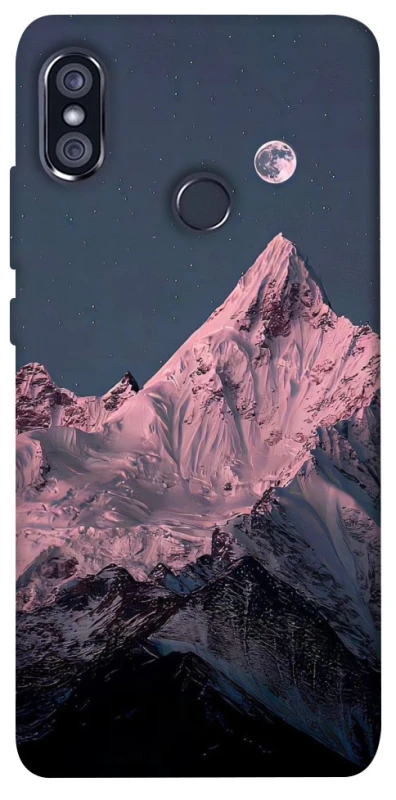 Чохол на Xiaomi Redmi Note 5 Pro / Note 5 (AI Dual Camera) Pink mountain фото 1 з 1