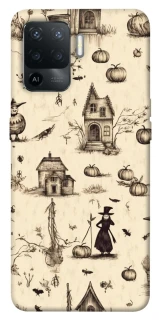 Чехол на Oppo Reno 5 Lite Halloween aesthetic ver.1 фото 1 из 1