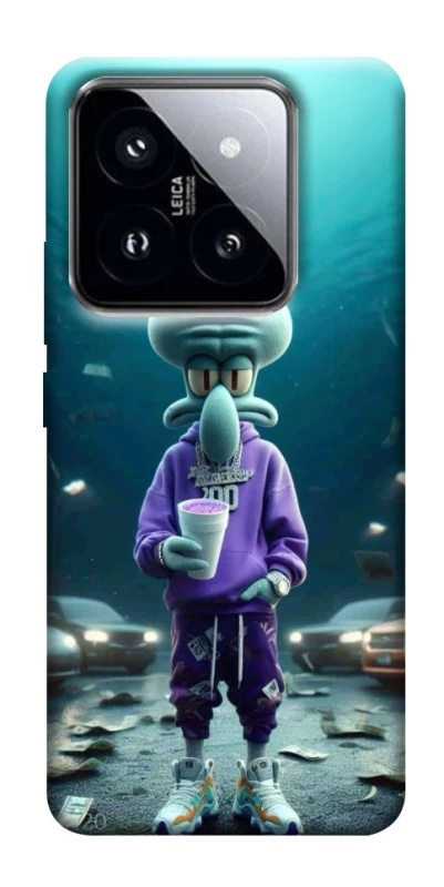 Чохол на Xiaomi 14 Pro Сквідвард фото 1 з 1