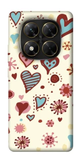 Чохол на Xiaomi Poco X7 Pretty hearts фото 1 з 1