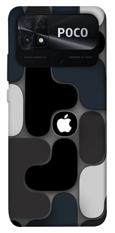 Чехол на Xiaomi Poco C40 Apple logo ver.8 фото 1 из 1