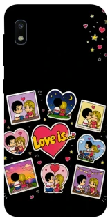 Чехол на Samsung Galaxy A10 (A105F) Love is ver.2 фото 1 из 1