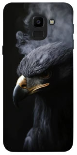 Чехол на Samsung J600F Galaxy J6 (2018) black eagle фото 1 из 1