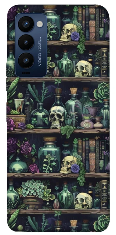 Чохол на TECNO Camon 18 Bookshelf ver.1 фото 1 з 1