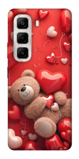 Чехол на Infinix Hot 50 4G bear in hearts фото 1 из 1
