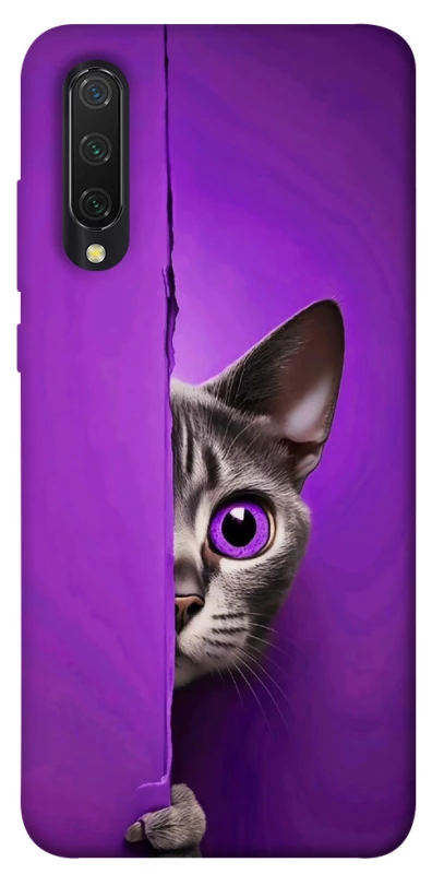 Чохол на Xiaomi Mi CC9 / Mi 9 Lite Кіт-підглядач фото 1 з 1