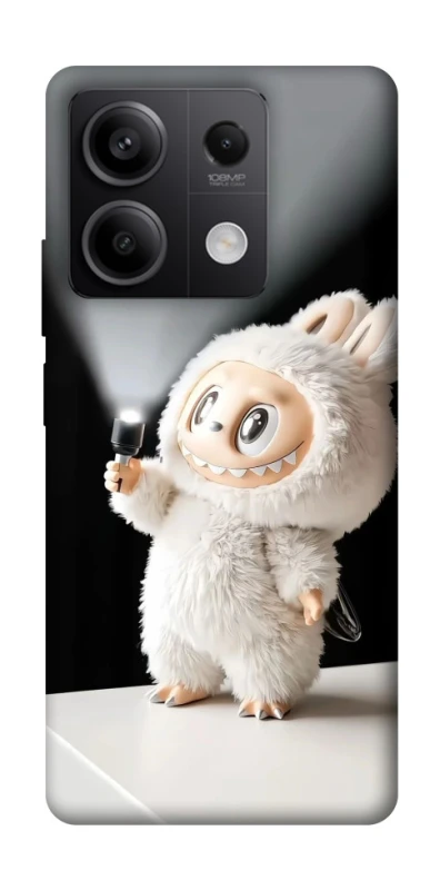 Чохол на Xiaomi Redmi Note 13 5G Labubu with flashlight ver.2 фото 1 з 1