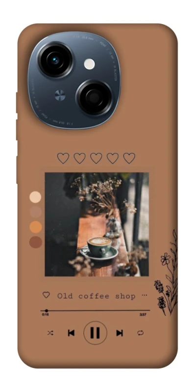 Чехол на TECNO Spark Go 1 Coffee player фото 1 из 1