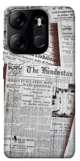 Чехол на Tecno Spark Go 2023 Газеты фото 1 из 1