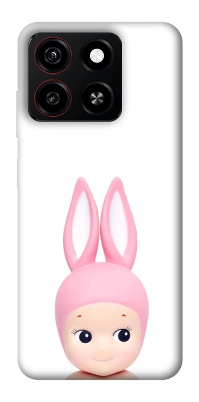 Чохол на ZTE Blade A35 4G Minimal Bunny Peek фото 1 з 1