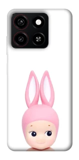 Чохол на ZTE Blade A35 4G Minimal Bunny Peek фото 1 з 1