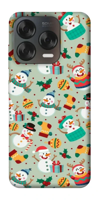 Чохол на ZTE Blade V70 Design Новорічний v2 фото 2 з 2